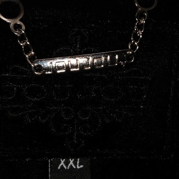 NEW with tags NWT Macy's JouJou black soft velvety Puffer coat 1X/Junior… - Picture 4 of 6